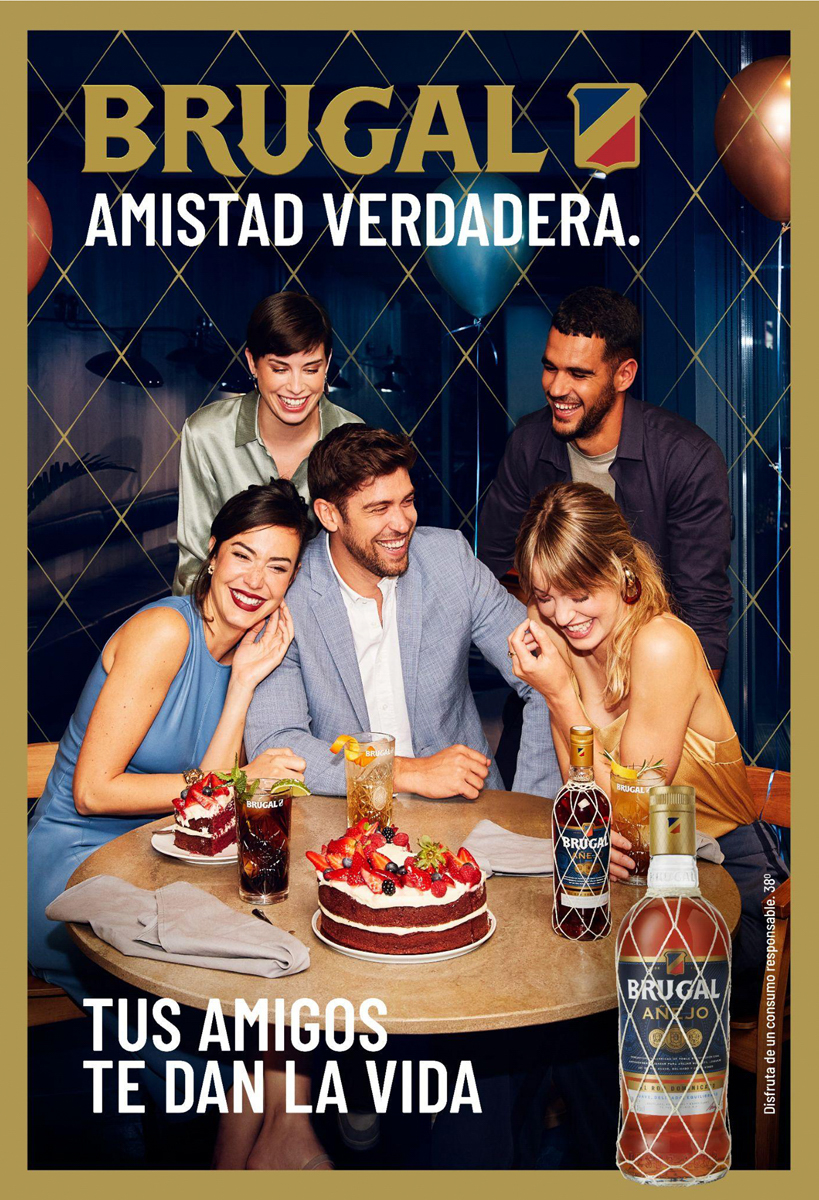 "Amistad verdadera" es una campaña publicitaria realizada por Enri Mür y la agencia Tango junto a Alberto Van Stokkum para ron Brugal