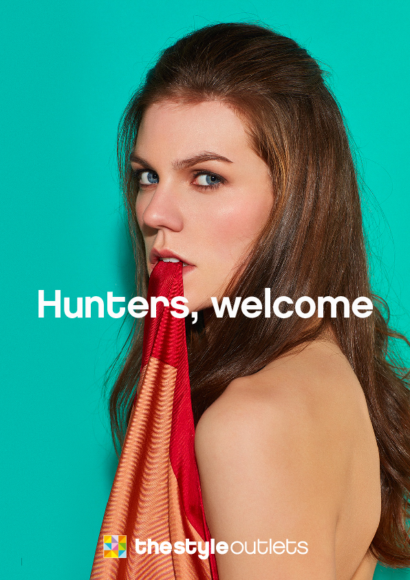 "Welcome hunters" es una campaña publicitaria realizada por Enri Mür junto a Alberto Van Stokkum para The Style Outlets
