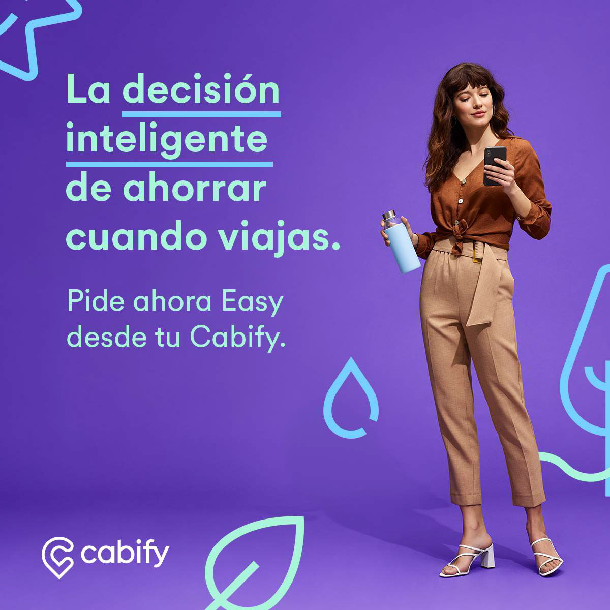 Campaña publicitaria realizada por Enri Mür y la agencia Lola Mullenlowe junto a Cristina López para Cabify.
