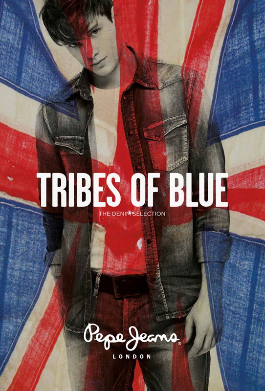 Tribes of blue - Campaña publicitaria realizada por la fotógrafa Cristina López junto a Enri Mür Studio para la marca Pepe Jeans.