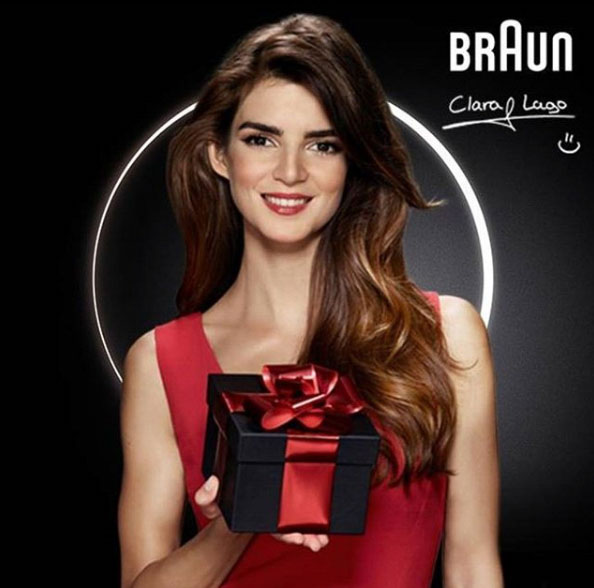 Campaña publicitaria realizada por Cristina López junto a Enri Mür Studio para la Braun, protagonizada por Clara Lago.