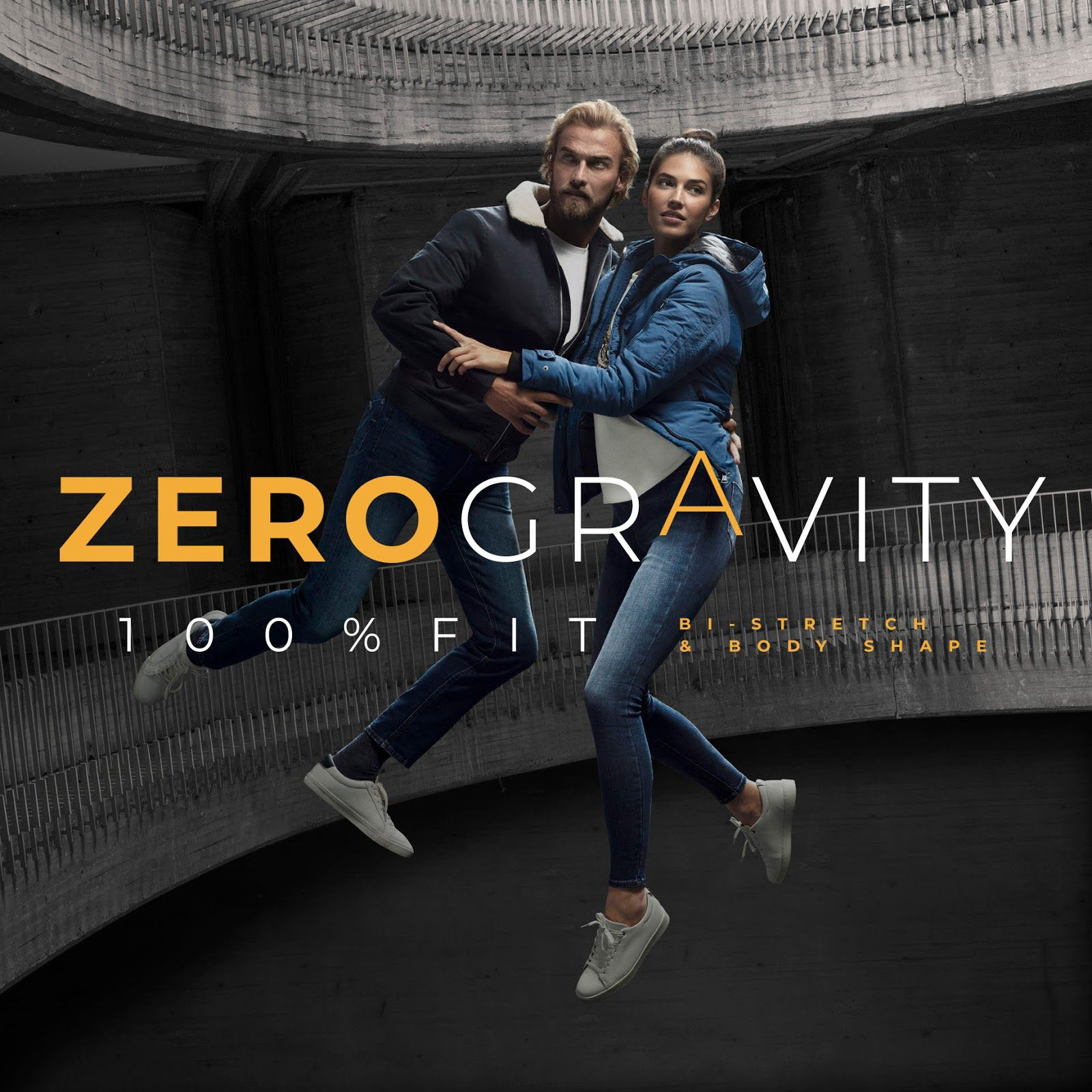 Campaña de publicidad "Zero Gravity' para Springfield, elaborada por Enri Mür y Equipo Singular junto a Javier Tles.